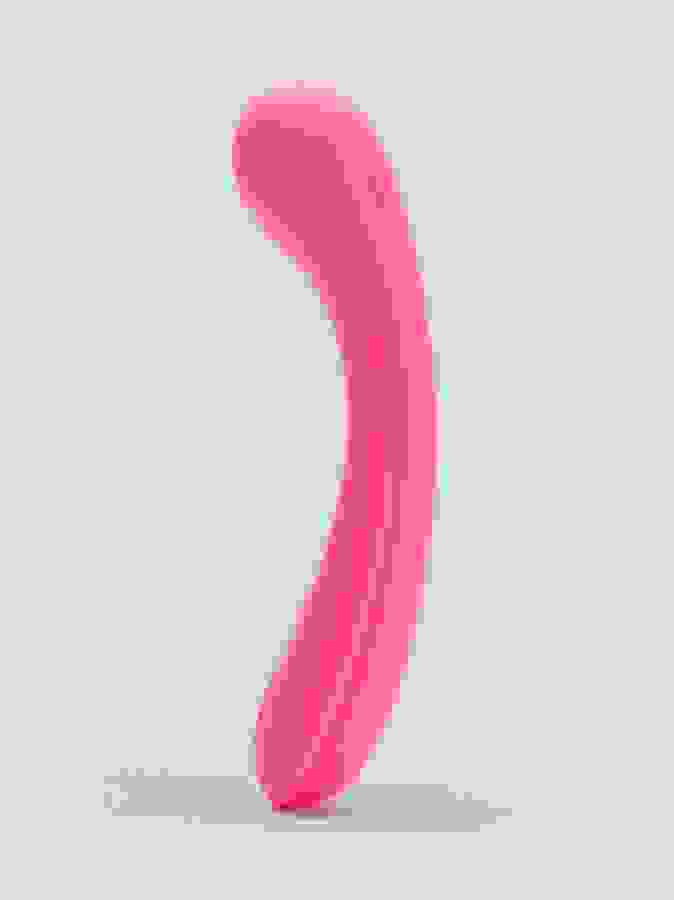 Lovehoney Satisfy Me G-Spot Silicone Dildo, Pink, hi-res